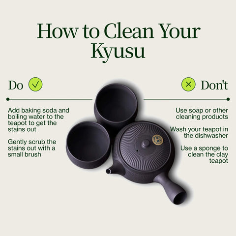 Service à thé Tosen Théière kyusu