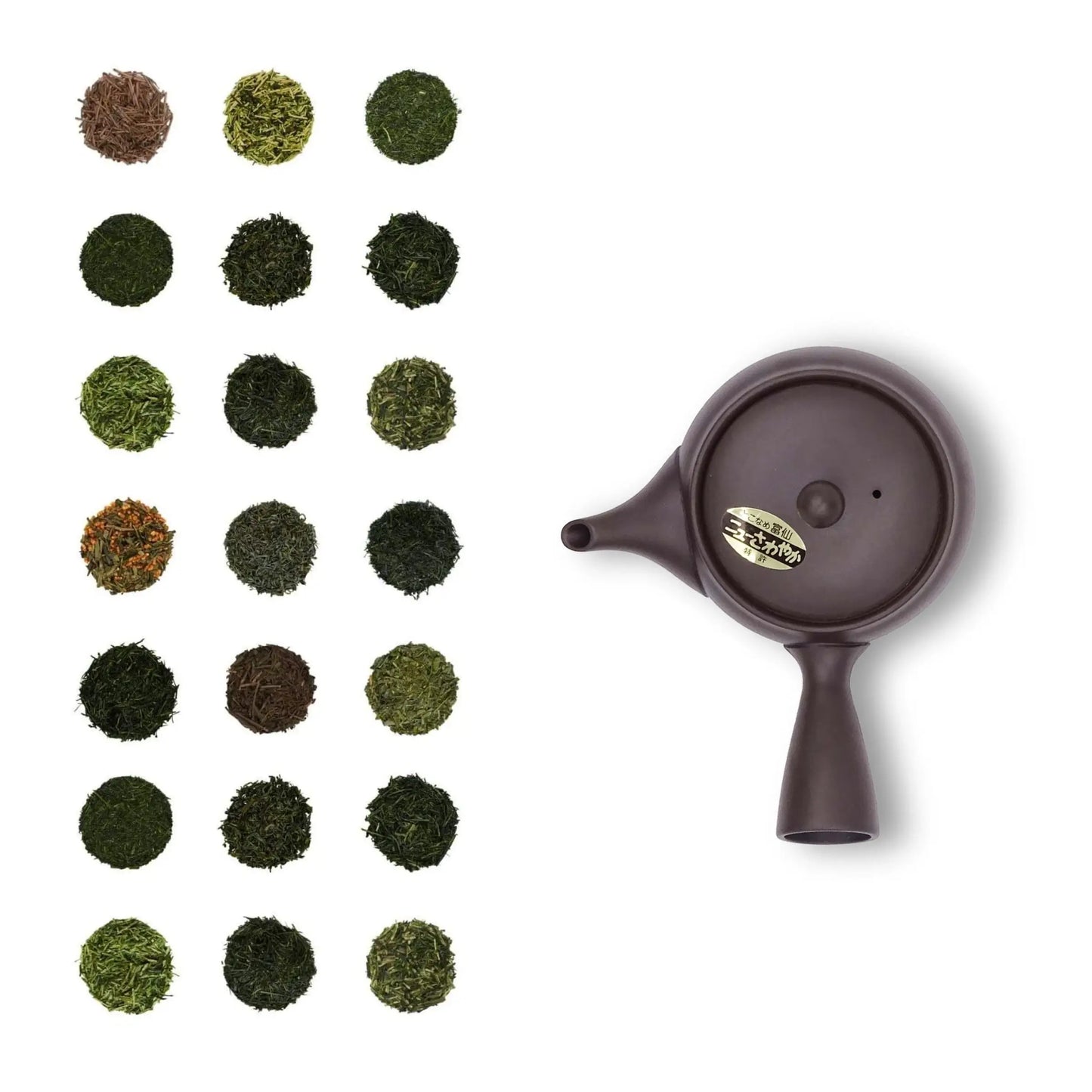 22 Échantillons de Thé avec Théière