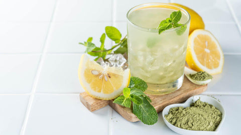 matcha lemonade