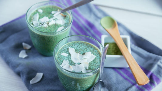 matcha chia seed pudding recipe