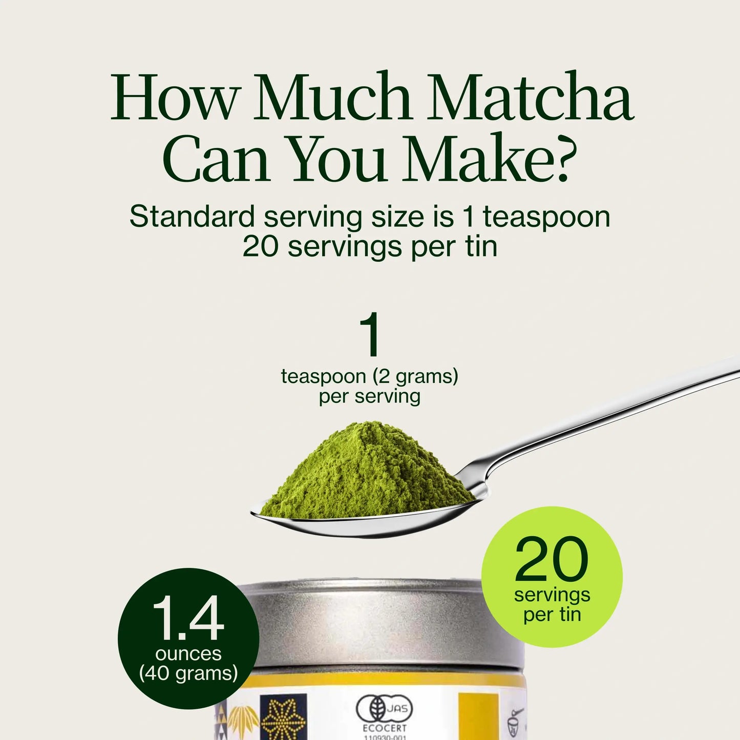 Matcha du Japon Koiai