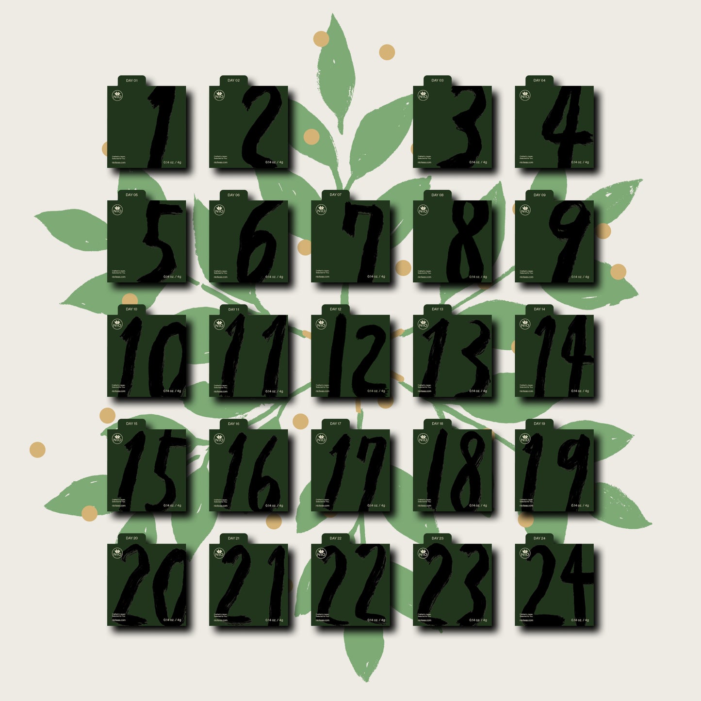 Calendrier de l'Avent du thé 2026