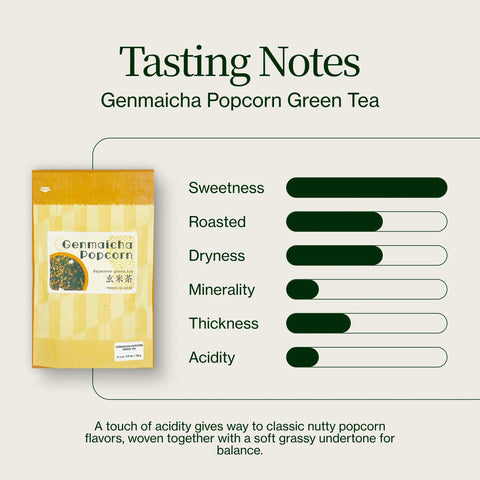 Thé vert Genmaicha Popcorn