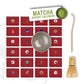 Calendrier de l'Avent Matcha 2024 avec Fouet, Chawan et Chashaku